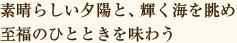 星が瞬く夜空を眺めながら…
