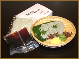 自家製海苔切り蕎麦