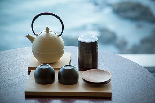 赤穂温泉銀波荘 お茶セット