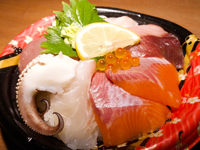 海鮮丼