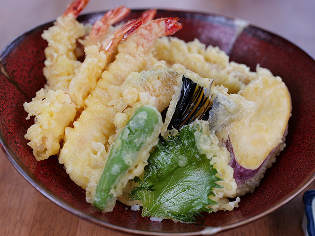 海老天丼