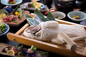 鯛の塩釜会席料理