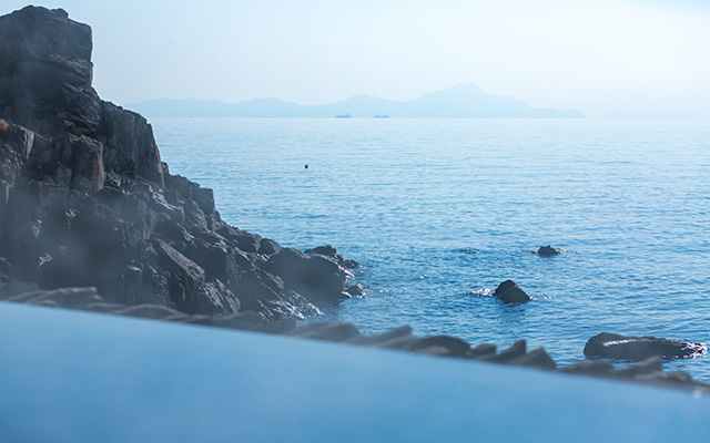 絶景露天風呂良宿 銀波荘 岩海の湯